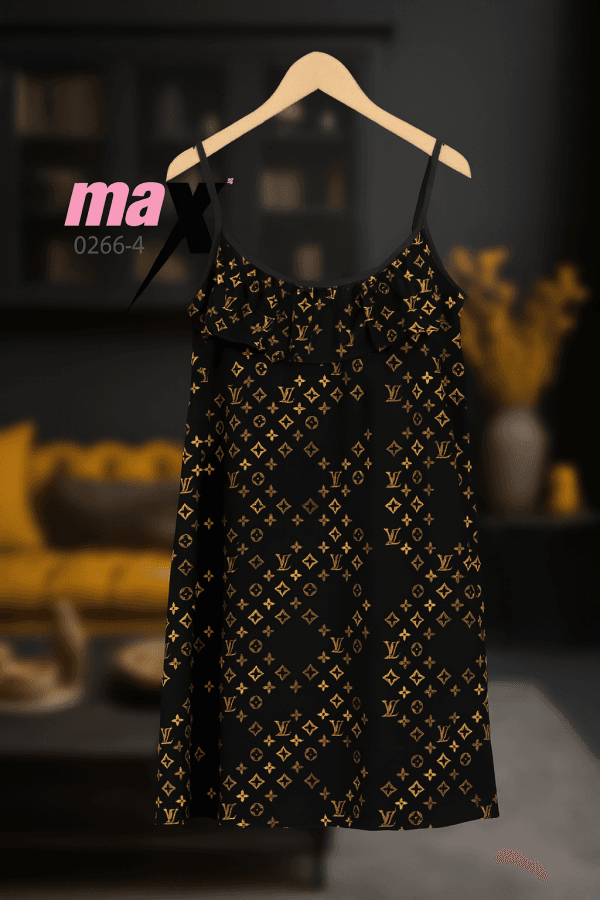 پیراهن نخی کوتاه کد 0266