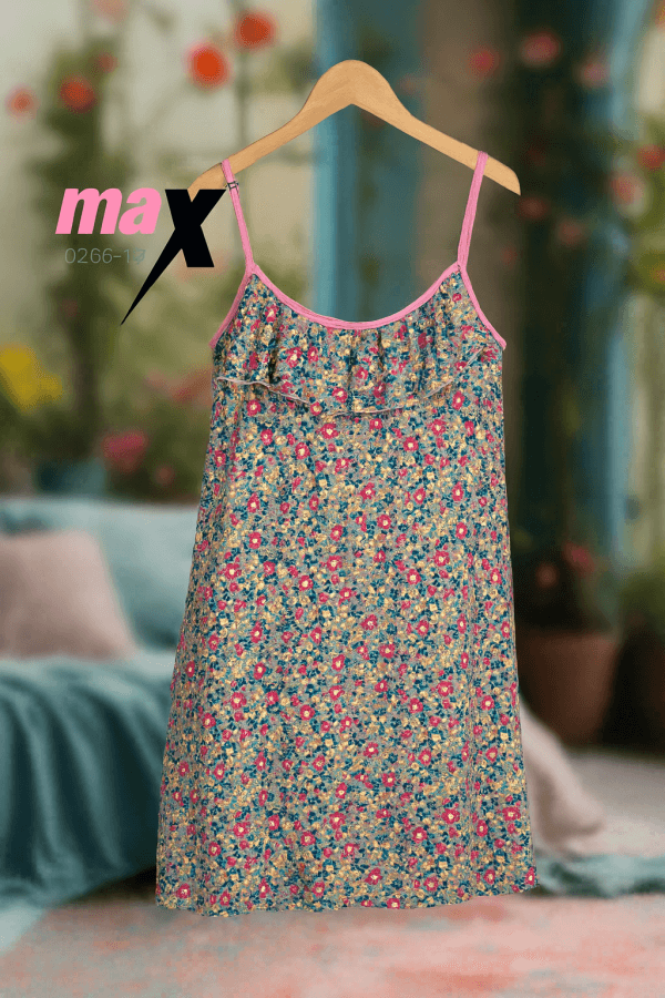 پیراهن نخی کوتاه کد 0266